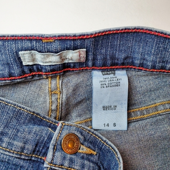 Levi's Relaxed Boot Cut 550 Jeans Sz 14S - Picture 3 of 13